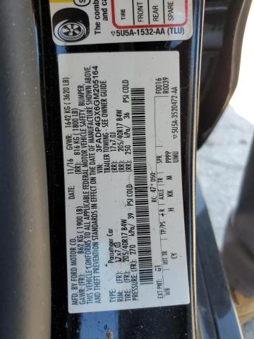 3FADP4GX6GM205164 Ford FIESTA ST