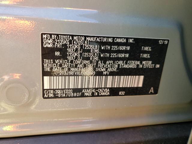 2T3J1RFVXLC083589 Toyota Rav4 Adventure
