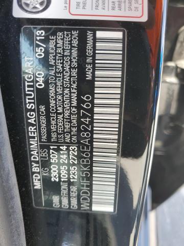 WDDHF5KB6EA824766 Mercedes-Benz E 350
