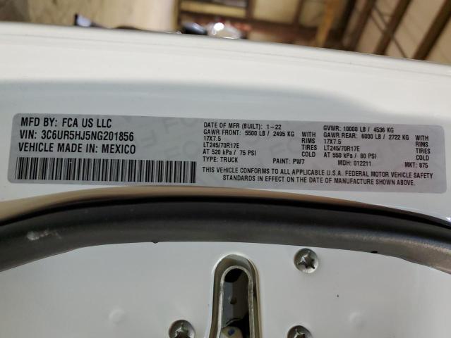 3C6UR5HJ5NG201856 RAM 2500 Tradesman