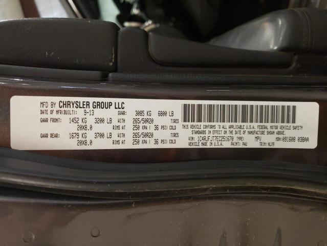 1C4RJFJT7EC251670 Jeep Grand Cherokee Summit