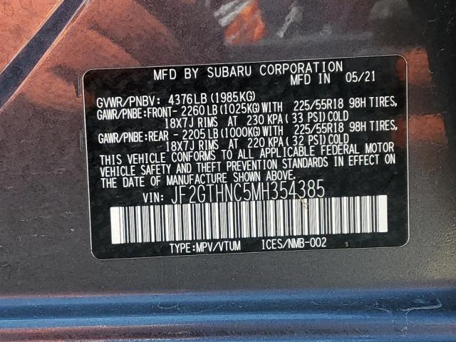 JF2GTHNC5MH354385 Subaru Crosstrek Limited