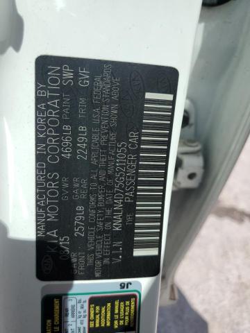 KNALN4D75G5211055 KIA Cadenza Luxury