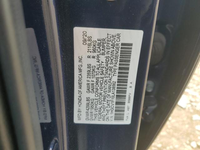 1HGCV1F10LA138562 Honda ACCORD LX