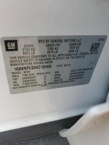 1GKKNPLS9HZ136459 GMC Acadia Denali