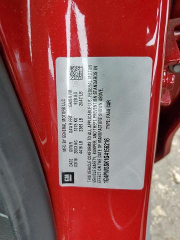 1G4PW5SK1G4156216 Buick Verano Sport Touring