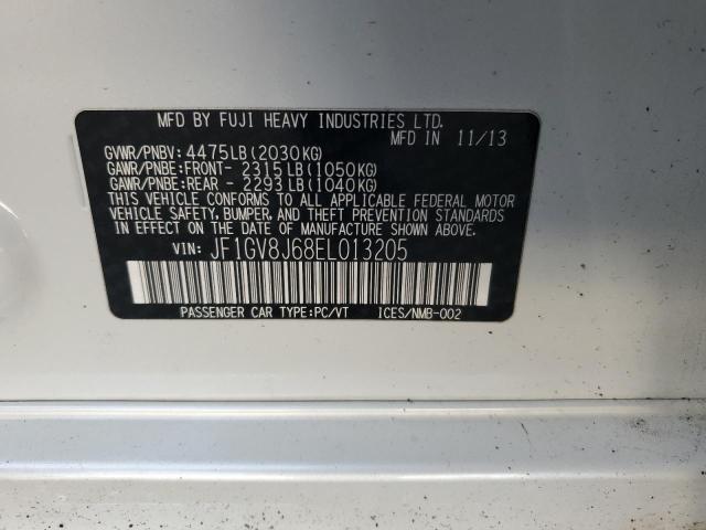 JF1GV8J68EL013205 Subaru IMPREZA WR