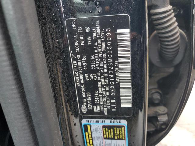 5XXG14J26MG030093 KIA K5 LXS