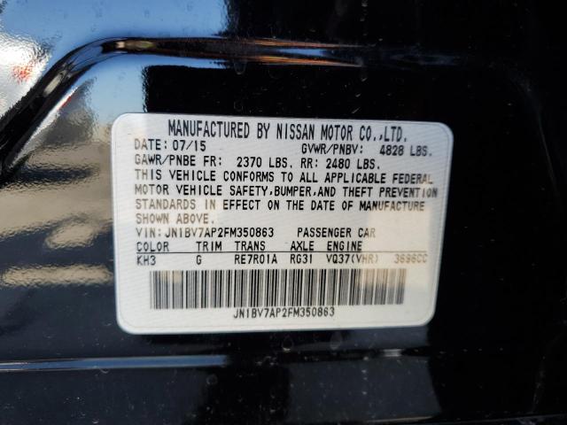 JN1BV7AP2FM350863 Infiniti Q50 BASE
