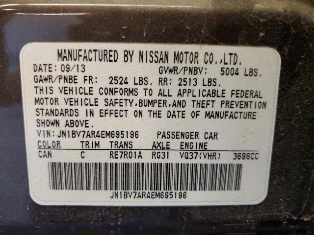 JN1BV7AR4EM695196 Infiniti Q50 BASE