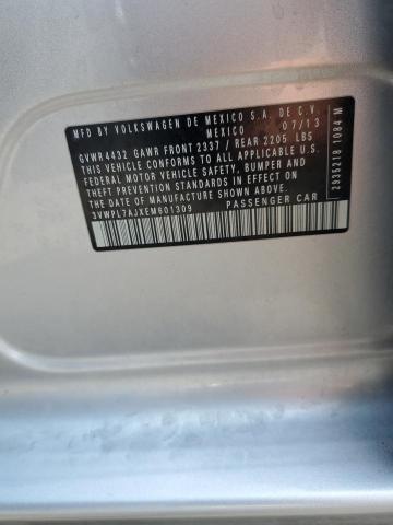 3VWPL7AJXEM601309 Volkswagen JETTA TDI
