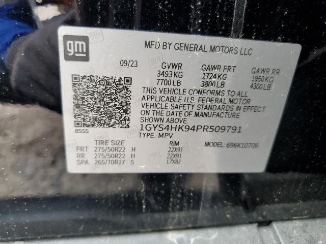 1GYS4HK96PR507959 Cadillac Escalade V Sport