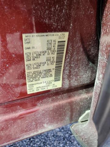 1N6BA1F4XHN541123 Nissan Titan Xd Sl