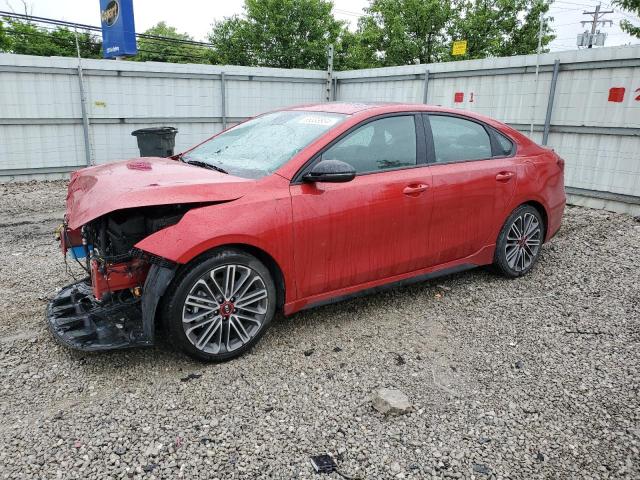 Auction sale of the 2021 Kia Forte Gt, vin: 3KPF44AC2ME318424, lot number: 55333934