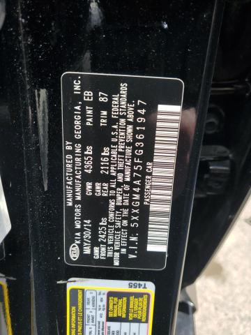 5XXGM4A75FG361947 KIA Optima Lx