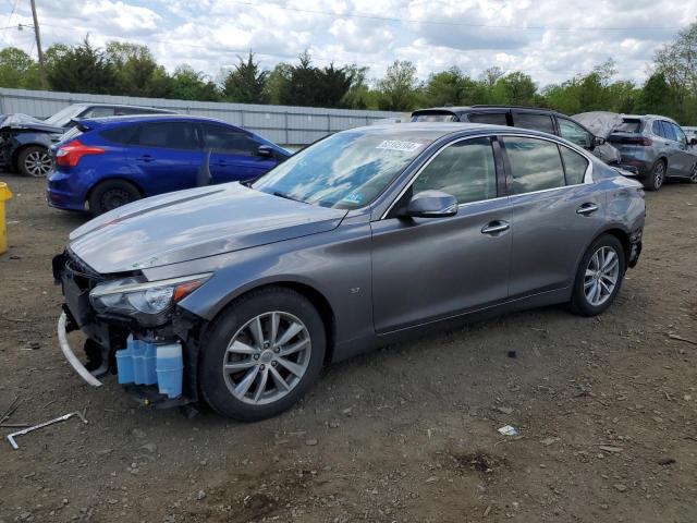 2015 Infiniti Q50 Base მანქანა იყიდება აუქციონზე, vin: JN1BV7AR4FM401832, აუქციონის ნომერი: 53195104