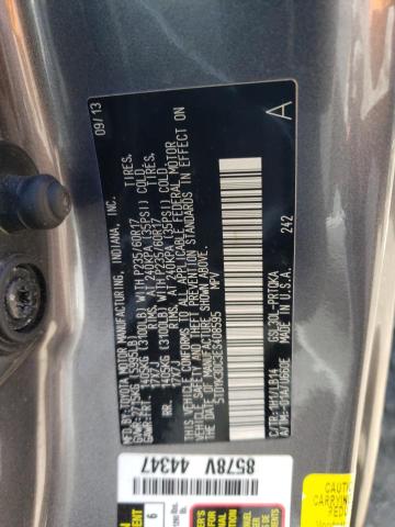 5TDYK3DC3ES408595 Toyota SIENNA XLE