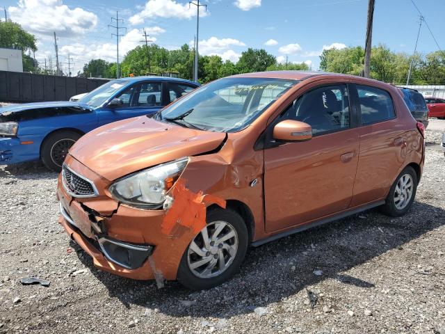 2017 Mitsubishi Mirage Se მანქანა იყიდება აუქციონზე, vin: ML32A4HJ1HH017545, აუქციონის ნომერი: 54240634