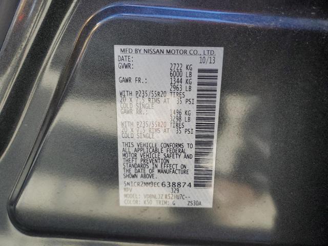 5N1CR2MM9EC638874 Nissan Pathfinder Sv Hybrid