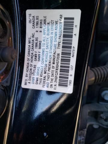2HGFC2F83GH573556 Honda CIVIC EX