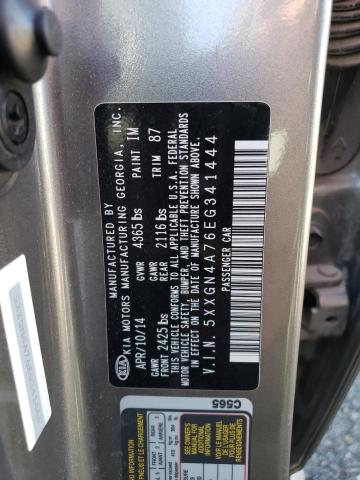 5XXGN4A76EG341444 KIA OPTIMA EX