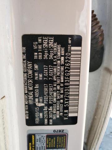 5XYZU3LB3FG276220 Hyundai SANTA FE SPORT