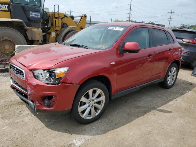 2014 Mitsubishi Outlander Sport Es მანქანა იყიდება აუქციონზე, vin: 4A4AP3AU5EE010027, აუქციონის ნომერი: 55324174