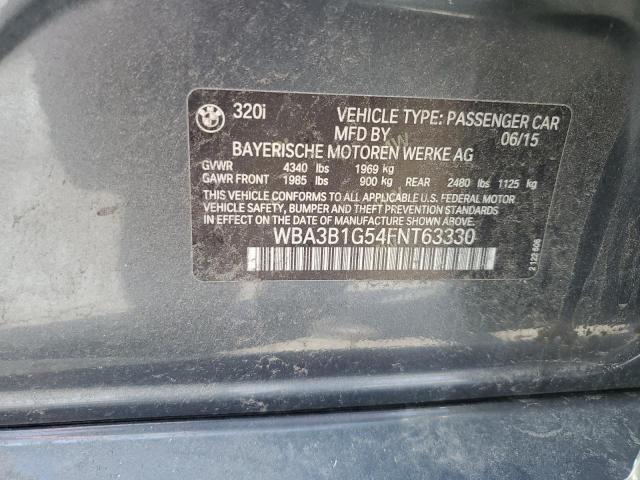 WBA3B1G54FNT63330 BMW 320 I