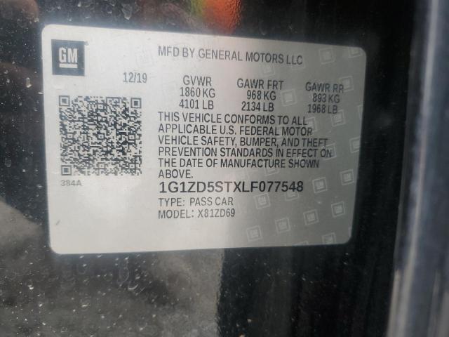 1G1ZD5STXLF077548 Chevrolet MALIBU LT