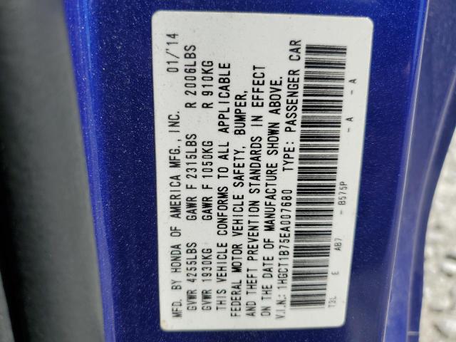 1HGCT1B75EA007680 Honda ACCORD EX