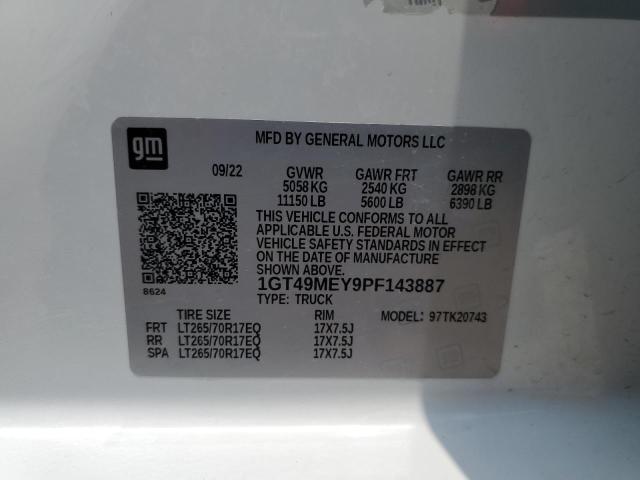 1GT49MEY9PF143887 GMC Sierra K2500 Sle