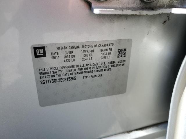 2G11Y5SL3E9315365 Chevrolet IMPALA LS