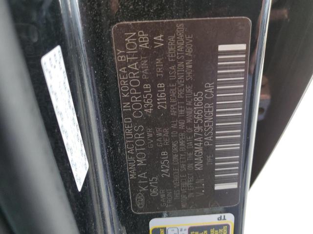KNAGM4A79F5661685 KIA Optima Lx