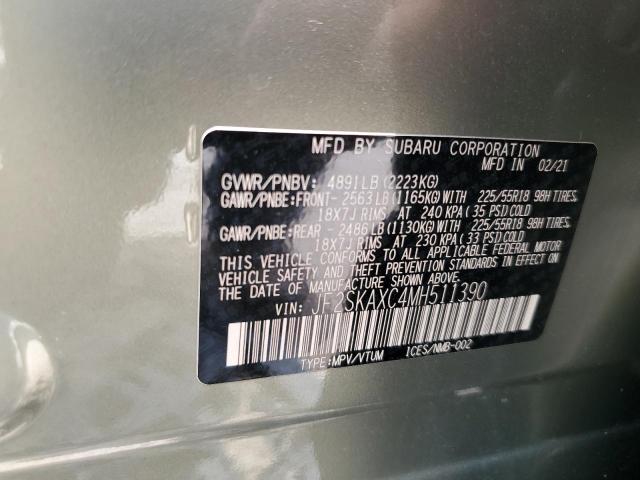 JF2SKAXC4MH511390 Subaru Forester T