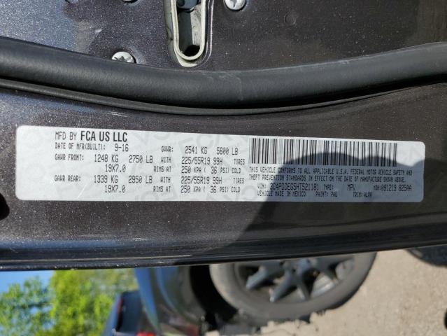 3C4PDDEG5HT521181 Dodge JOURNEY GT