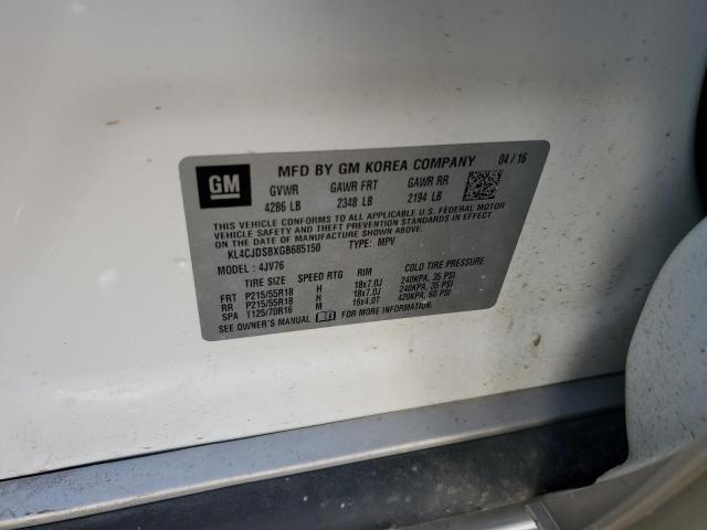 KL4CJDSBXGB685150 Buick Encore Premium