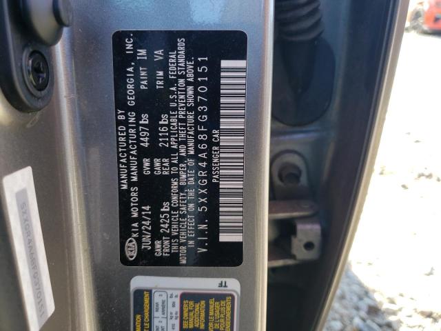 5XXGR4A68FG370151 KIA OPTIMA SX