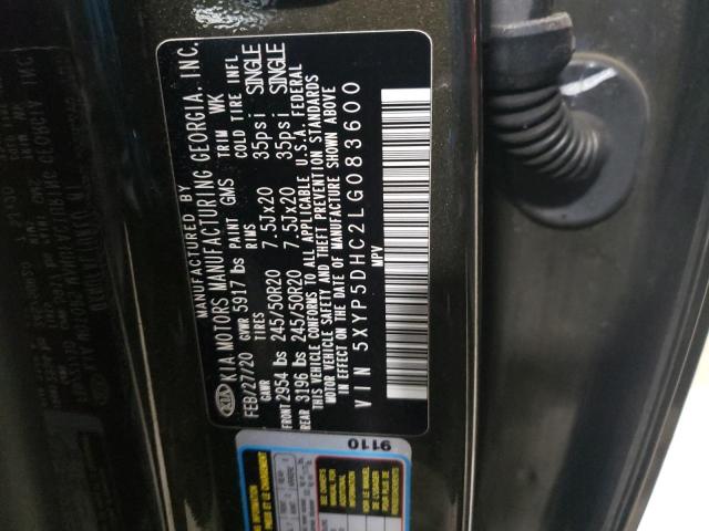 5XYP5DHC2LG083600 KIA Telluride Sx