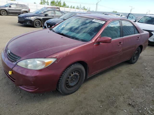 Auction sale of the 2002 Toyota Camry Le, vin: 00000000000000000, lot number: 54953354