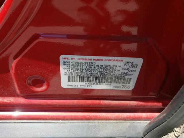 JA4AZ3A32GZ015572 Mitsubishi Outlander Se