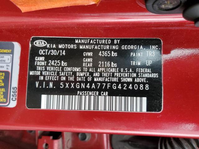 5XXGN4A77FG424088 KIA OPTIMA EX