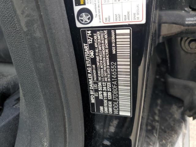 WDDLJ7DB0FA146552 Mercedes-Benz CLS 550