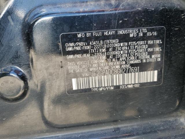 JF2GPADC8GH277691 Subaru Crosstrek Premium