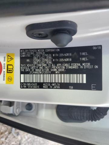 JTJYARBZ8K2120519 Lexus Nx 300 Base