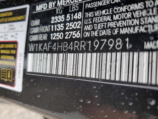 W1KAF4HB4RR197981 Mercedes-Benz C 300 4MAT