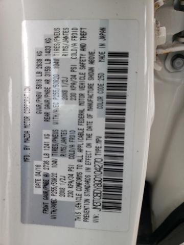 JM3TCBDY8G0104270 Mazda Cx-9 Grand Touring
