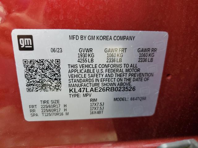 KL47LAE26RB023526 Buick Envista Preferred