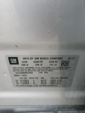 KL4CJASB2HB131858 Buick Encore Preferred