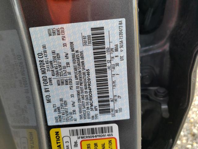 3FMCR9D94PRD91465 Ford Bronco Sport Badlands