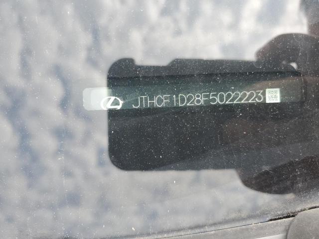 JTHCF1D28F5022223 Lexus IS 250